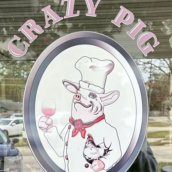 Crazy Pig Southern Kitchen - Door sign - American Near Me - Mandeville, Louisiana