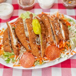 Chicken Parmigian Salad