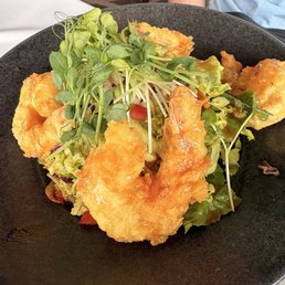 Tempura shrimp salad Tempura shrimp salad