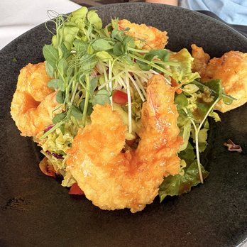 Roy's at Pebble Beach - Tempura shrimp salad - Asian Fusion Near Me - Pebble Beach, California Roy's at Pebble Beach - Tempura shrimp salad - Asian Fusion Near Me - Pebble Beach, California