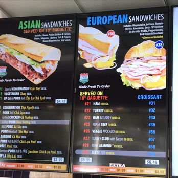 Lee's Sandwiches - Menu - Vietnamese Near Me - Alhambra, California Lee's Sandwiches - Menu - Vietnamese Near Me - Alhambra, California