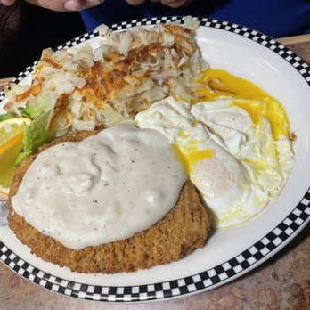 Black Bear Diner San Antonio City Base - BIGFOOT Chicken Fried Steak & Eggs* (2520-2580 cals.) - Diners Near Me - San Antonio, Texas