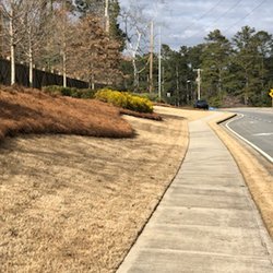 BAM another pinestraw lot - Installed pinestraw fresh from south Georgia