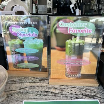 Kaffein Coffee - Spring Specials (ig@cravingswithcat) - Coffee & Tea Near Me - San Luis Obispo, California