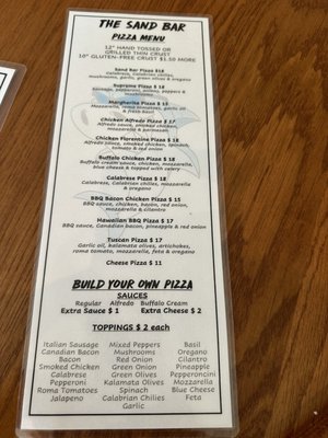 Menu photo 1 The Sand Bar Webster, WI Menu photo 1 The Sand Bar Webster, WI