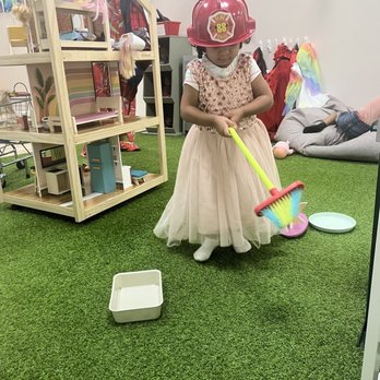 Explorico Indoor Playground - Dress up, Doll house and cleaning supplies- she was in toy heaven! - Indoor Playcenter Near Me - Cooper City, Florida Explorico Indoor Playground - Dress up, Doll house and cleaning supplies- she was in toy heaven! - Indoor Playcenter Near Me - Cooper City, Florida