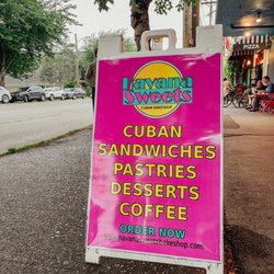 Havana Sweets Bakeshop - Sign Outside Shop