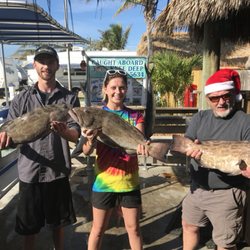 Knee Deep Charters - Grouper in December!