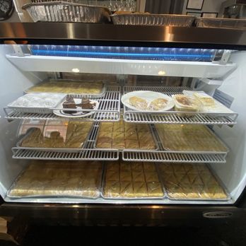 Opa! Gyros & Kabob - Dessert case, not all items available are inside the case. - Mediterranean Near Me - Duluth, Georgia Opa! Gyros & Kabob - Dessert case, not all items available are inside the case. - Mediterranean Near Me - Duluth, Georgia