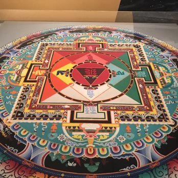 Denver Art Museum - Mandala created by 3 Tibetan monks - Art Galleries Near Me - Denver, Colorado