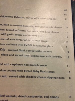 Menu photo 7 University Grill Fort Myers, FL