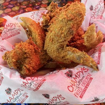 Champy's Famous Fried Chicken - Three wing chicken snack - Southern Near Me - Alabaster, Alabama