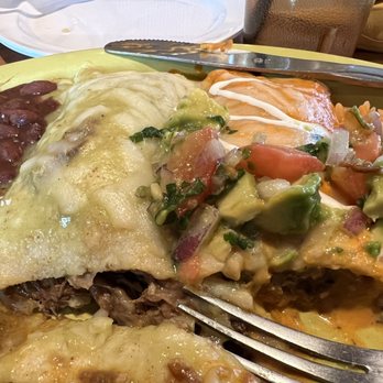 Cocina Madrigal - Mushroom enchilada and Barbacoa enchilada - Tacos Near Me - Phoenix, Arizona