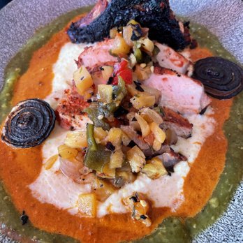 Lamplight Lounge - Al pastor pork chop - New American Near Me - Anaheim, California