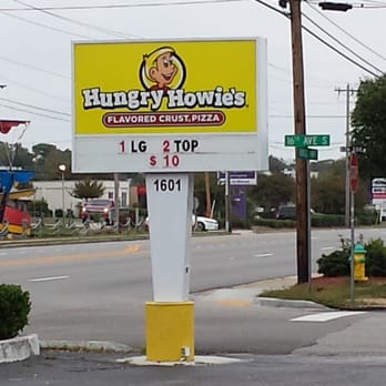 Hungry Howie's Pizza - Street sign - Pizza Near Me - Myrtle Beach, South Carolina Hungry Howie's Pizza - Street sign - Pizza Near Me - Myrtle Beach, South Carolina