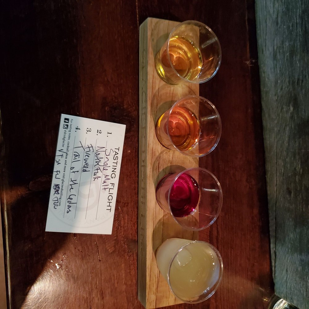 Glacier Distilling Company - Tasters - Beer, Wine & Spirits Near Me - Coram, Montana