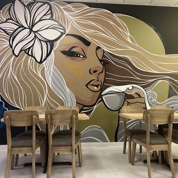 The Event Factory Kitchen & Stage - Cool mural in the lobby area - Cocktail Bars Near Me - Warwick, Rhode Island The Event Factory Kitchen & Stage - Cool mural in the lobby area - Cocktail Bars Near Me - Warwick, Rhode Island