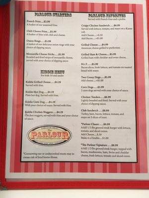 Menu photo 7 The Parlour of Jackson Jackson, MI Menu photo 7 The Parlour of Jackson Jackson, MI