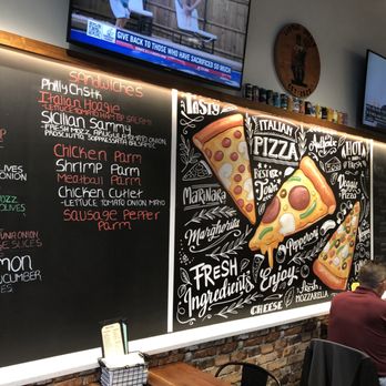 Little Sicily - Big menu on the wall! - Italian Near Me - Fort Myers, Florida