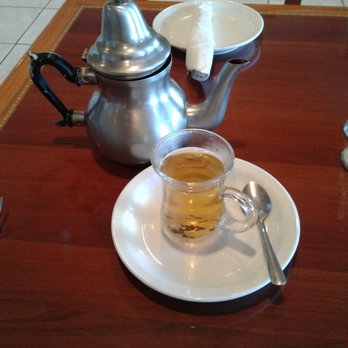 Aladdin's Restaurant - Green Tea (Moroccan)  HOT! Yet, soothing. - Mediterranean Near Me - Casselberry, Florida