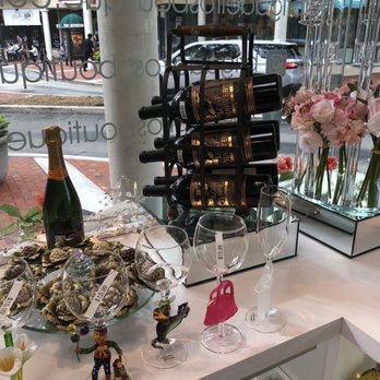 Brigadeiros Boutique - a display of wine and oysters - Desserts Near Me - Miami Lakes, Florida