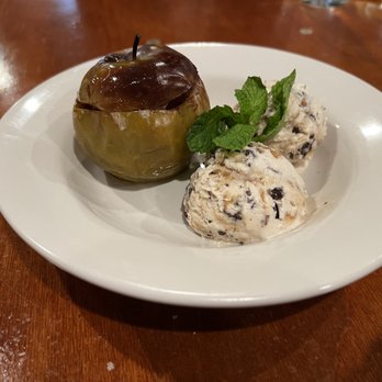 Alondra's Cuisine - Apple Cinnamon Treat with Ice Cream - Italian Near Me - Garland, Texas Alondra's Cuisine - Apple Cinnamon Treat with Ice Cream - Italian Near Me - Garland, Texas