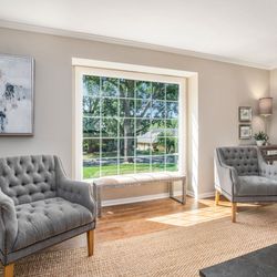Zen Windows Boston - Soft-Lite Classic Plus Picture Window with colonial grids