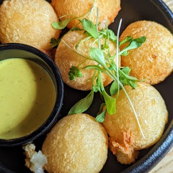 Yunta Nikkei - Yucca Balls | Instagram: @telephonesmoothie - Peruvian Near Me - Charlotte, North Carolina Yunta Nikkei - Yucca Balls | Instagram: @telephonesmoothie - Peruvian Near Me - Charlotte, North Carolina