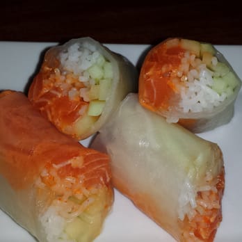 Jazmine Cafe - Spicy salmon spring roll - Vietnamese Near Me - New Orleans, Louisiana Jazmine Cafe - Spicy salmon spring roll - Vietnamese Near Me - New Orleans, Louisiana