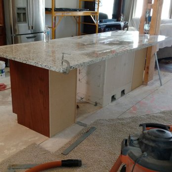 Carrillo granite - This is my island. - Countertop Installation Near Me