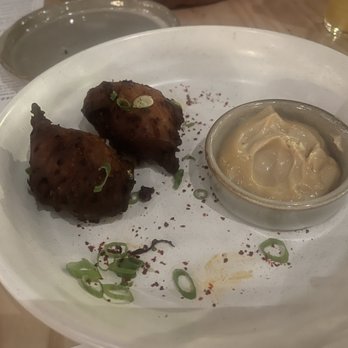 Hello Monty - Very over fried fritters - New American Near Me - Chattanooga, Tennessee