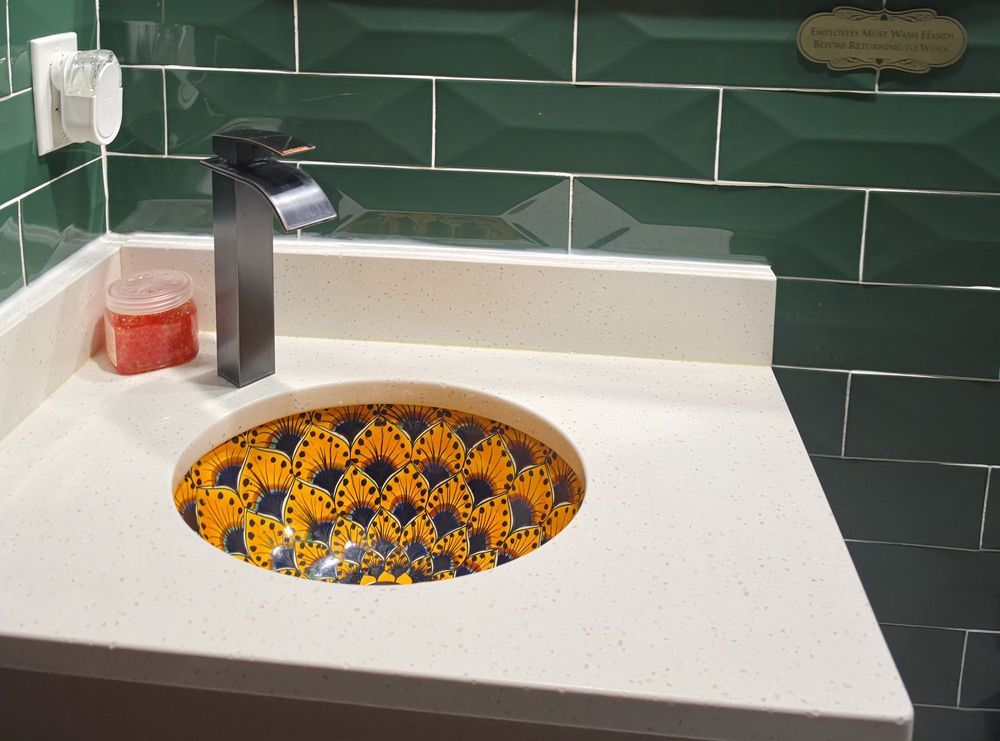 Project Suya - Love the sink - interior - African Near Me - Silver Spring, Maryland Project Suya - Love the sink - interior - African Near Me - Silver Spring, Maryland