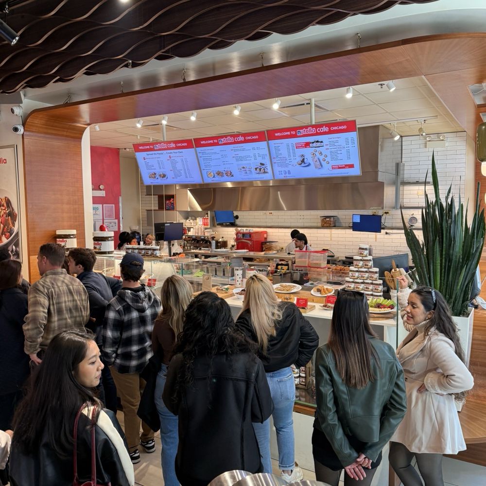 Nutella Cafe - Desserts Near Me - Chicago, Illinois Nutella Cafe - Desserts Near Me - Chicago, Illinois