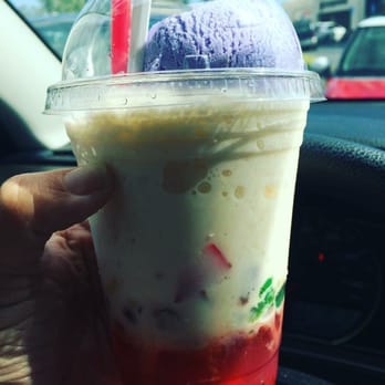 Trining's Bakery & Cafe - My halo halo with Ube ice cream!! The best!!! - Filipino Near Me - Temecula, California Trining's Bakery & Cafe - My halo halo with Ube ice cream!! The best!!! - Filipino Near Me - Temecula, California