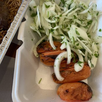 Kabul Kabab House - Onions & roasted tomatoes - Afghan Near Me - Westbury, New York