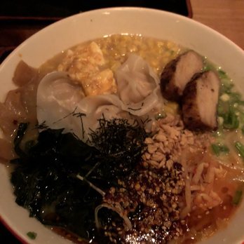 RAMEN-SAN - Sumo ramen with sesame chili oil. it was very good.  A LOT of ramen haha.. If you had a few beers before then it'll be hard to finish!! - Ramen Near Me - Chicago, Illinois