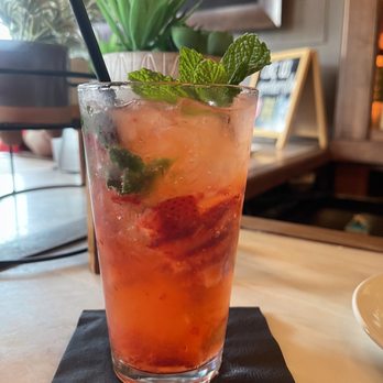 The Refinery - Strawberry Watermelon mojito - American Near Me - Birmingham, Alabama The Refinery - Strawberry Watermelon mojito - American Near Me - Birmingham, Alabama