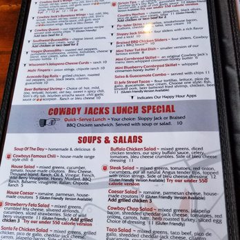 Cowboy Jack’s - Menu - American Near Me - Fredericksburg, Virginia Cowboy Jack’s - Menu - American Near Me - Fredericksburg, Virginia