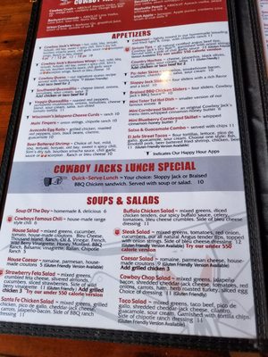 Menu photo 8 Cowboy Jack’s Fredericksburg, VA Menu photo 8 Cowboy Jack’s Fredericksburg, VA