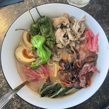 Root Down DIA - Shoyu ramen - New American Near Me - Denver, Colorado Root Down DIA - Shoyu ramen - New American Near Me - Denver, Colorado
