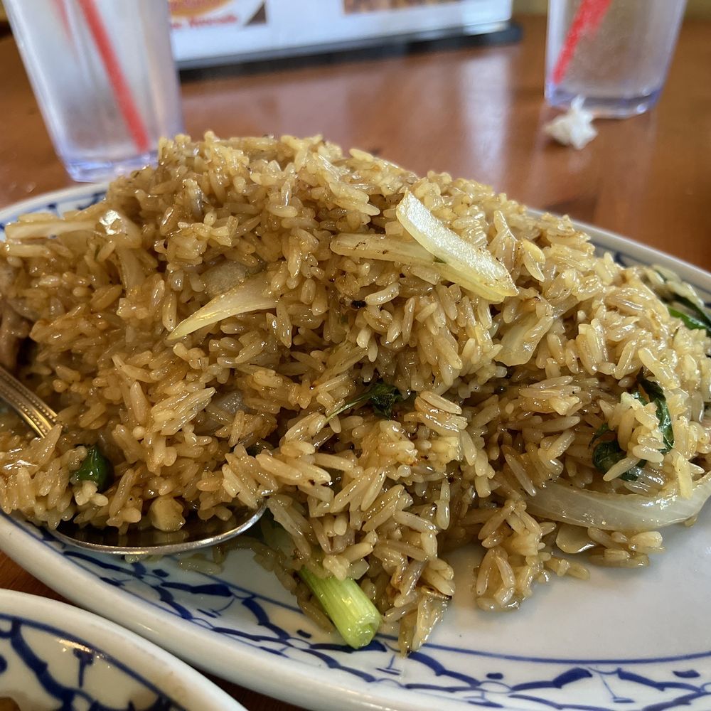 Thai Elephant Restaurant - Spicy Fried Rice with pork - Thai Near Me - Atascadero, California