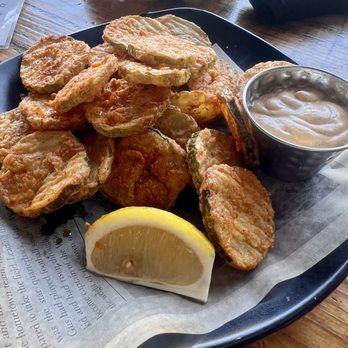Whiskey 'N Rye Smokehouse - Fried pickles - Barbeque Near Me - Solvang, California Whiskey 'N Rye Smokehouse - Fried pickles - Barbeque Near Me - Solvang, California