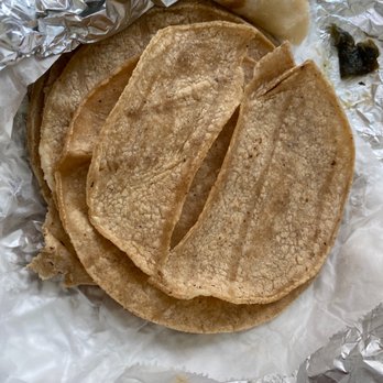 El Indio Cocina Mexicana - Stale reheated corn tortillas - Mexican Near Me - Chicago, Illinois