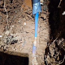A Amac's Plumbing & Rooter Service Expert Sewer & Drain Cleaning - Broken waterline!