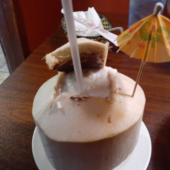 Pho Ever - Gardena - Coconut smootie...all real..nothing fake!..amazing! - Vietnamese Near Me - Gardena, California