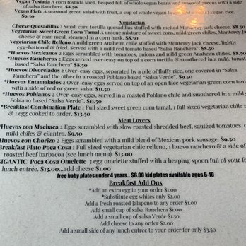 The Little One - Menu - Mexican Near Me - Tucson, Arizona The Little One - Menu - Mexican Near Me - Tucson, Arizona