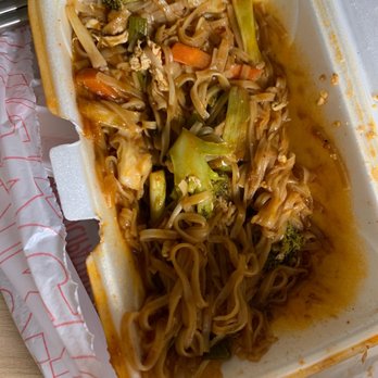 Sunset Sushi And Thai - half eaten pad thai - Sushi Bars Near Me - Franklin, Tennessee Sunset Sushi And Thai - half eaten pad thai - Sushi Bars Near Me - Franklin, Tennessee