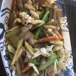 Thai Town - Stir fried vegetables with Ginger