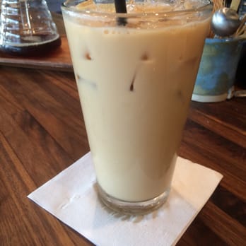Harvest House - Meritage iced coffee with cinnamon and cream. - Coffee & Tea Near Me - Denton, Texas
