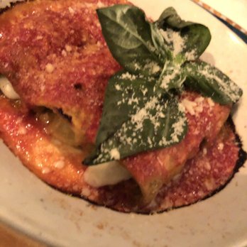 Donna Rosa - Involtini (Eggplant Rolatini) - Italian Near Me - Positano, SA Donna Rosa - Involtini (Eggplant Rolatini) - Italian Near Me - Positano, SA